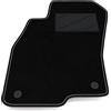 Somer Car Tappetino Auto Solo Lato Guida 1pz Compatibile con Fiat Punto Abarth Evo 3 Porte 2009-2014 | 1 Tappeto su Misura in Moquette