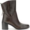 CAFèNOIR - Tronchetti In Pelle Con Accessorio Sul Dietro, Da Donna, Colore Testa Di Moro