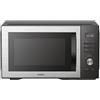 Candy Essenza CMWA32EDLB Forno Microonde 1000W 32L Digital, Funzione Scongelamento e Pulizia Auto, Cavità Inox, Vassoio Rotante, 5 Livelli di Potenza, 8 Menu Auto, Cottura espressa, Nero