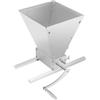 Taozhiyy Mulino manuale per cereali 4L Frantoio con rulli regolabili in acciaio inox Malto, macina cereali per orzo grano birra mulino 8 lbs/min