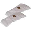 vhbw 20x sacchetto compatibile con Nilfisk Alto GD 930 S 2 Cubic, GD940, GD936, GD945 aspirapolvere - microfibra, 75cm x 17cm Bianco