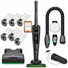Limatola Elettrodomestici VORWERK FOLLETTO VK7S TITANIUM ORIGINALE - Aspirapolvere Senza Fili con Spazzola HD7S, Batteria, Caricabatteria, 6 Sacchetti e 6 Dovina (Base + EB7 + PB7)