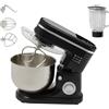 OUBUBY Robot da cucina, impastatrice, robot da cucina multifunzione, frullatore per impastare, tritacarne verticale con frusta e ciotola, 6 l, 1500 W, adatto per cucine, ristoranti, panetterie