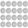 EEMB 20 PACK CR2025 Batteria 3V al litio Batteria a bottone a moneta 2025 Batteria per chiavi FOB, calcolatrici, contamonete, orologi, cardiofrequenzimetri, monitor del glucosio e altro ancora