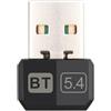 calonny Adattatore Bluetoo 5.4, Chiavetta Bluetooth usb per PC Laptop EDR Dongle USB Bluetooth Compatibile con Windows 11/10/8.1/7 (Bluetooth)