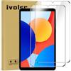 iVoler 2 Pezzi Vetro Temperato per Xiaomi Redmi Pad SE 8.7 Pollici (WiFi / 4G) (Non per Redmi Pad SE 11 Pollici), Pellicola Protettiva Protezione Schermo Anti Graffio, Anti-Impronte, HD Chiaro