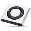 Fabater Lettori MP3 Senza Schermo, Mini Lettore MP3 HiFi Soun con Altoparlante HD Integrato, Auricolare e Cavo USB, Lettori Musicali Portatili con Tempo di Riproduzione 18 Ore (grigio argento)