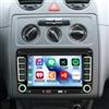Loddery 2 DIN Autoradio Stereo per Volkswagen Caddy 2004-2009 con Wireless Carplay | 7 pollici Touch Screen lettore Multimediale MP5 con Android Auto AM FM RDS Radio SWC Mirror Link Bluetooth Wifi