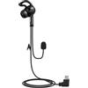 EJEAS Auricolari in-ear di tipo C per arbitro di calcio per interfono V6C/V4C Plus (orecchio sinistro)