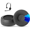 HTINDUSTRY PX80 Cuscinetti auricolari di ricambio Compatibile con Sennheiser PX80/PX100/PX200, PXC150/PXC300, PC30/PC36/PC130/PC131/PC140, PMX100/PMX200, SC30/SC60/SC230/SC260, HD50/HD50-TV, MB Pro 1 Cuffie