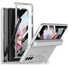 COQUE per Galaxy Z Fold 3 - Custodia per telefono All Inclusive con cerniera integrata a membrana con fessura per penna nascosta, custodia per telefono pieghevole per Samsung Galaxy Z Fold 3 5G, ar...