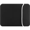 HotYou Custodia-borsa per laptop in neoprene，34.5×24cm，Compatible with MacBook Pro 14/XPS 13/ThinkPad X1 Carbon 13-14 inch Laptops，Nero