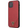 Guess GUHCP12LVSATMLRE Saffiano - Custodia per iPhone 12 Pro Max 6,7, colore: Rosso