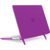 mCover Custodia compatibile solo per Microsoft Surface Laptop Go 3/2 / 1 da 12,4 pollici 2020-2024 con touch screen (non compatibile con altri modelli di superficie) - Viola