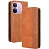 GOKEN Cover per Xiaomi Redmi Note 17 Pro 5G | Portafoglio in Pelle Sintetica con Calamita, Silicone Interno Antiurto, Custodia Libro Flip Magnetica con Stand -Marrone
