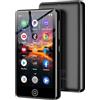AGXOV Lettore MP3 con Bluetooth e WiFi, Android Lettore MP4, Nero | Lettore MP3 Spotify con Touchscreen da 4″, Video 1080P, Audio HiFi ed Espansione TF Fino a 1 TB per Musica e Film