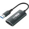 DUOBAGMA Video Capture Card, 4K HDMI a USB, Full HD 1080p, per la modifica di video/gioco/streaming/lezioni online