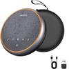 N newline Altoparlante per Conferenze, 3-Mic 360°, AI 3A DSP | Microfono per PC, Bluetooth USB-C Dongle, Collegamento Wireless a Cascata, 12h di Chiamata, Audio Stereo Full-Duplex, per 1-6