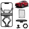 TTCR-II Compatibile con Supporto Telefono Porsche Macan 15-26/Cayenne 19-23 | 2015-2026 Macan Supporto per Telefono Girevole a 360° Porta Cellulare 2019-2023 Cayenne Portatelefono Porsche Accessori