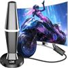 QGClearSO Antenna Tv Interna Amplificata Potente, 2026 Nuova Antenna Tv Interna, Antenna Digitale Terrestre con 600+ km Ricezione, Base Magnetica, Amplificatore di Segnale Compatibile con 4K/1080P e Tutti i TV
