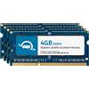 OWC 16,0 GB (4 x 4 GB) Kit di aggiornamento Memoria PC8500 DDR3 da 1066 MHz a 204 Pin per Modelli Apple iMac da 21,5 Pollici e 27 Pollici, (OWC8566DDR3S16S)