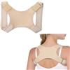 NCEJNY Correttore Posturale Spalle Schiena Regolabile per Uomo Donna e Adolescenti, Fascia Posturale per Schiena Dritta, Supporto Spalle e Busto Traspirante per Alleviare il Fastidio