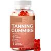 Generico Caramelle abbronzanti, Abbronzatura senza sole, | Per una pelle dall'aspetto naturale e luminoso, al gusto di anguria, per donne e uomini, 60 conteggi
