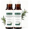 Velaphire Olio Corpo Collagen Magic - Olio Rassodante e Lifting con Essenza Glow, Rimodellamento della Pelle per Cicatrici, Rughe e Smagliature su Collo, Petto, Braccia, Gambe, Pancia (2pcs)