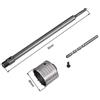 Gloriashop Kovalmax® FRESA A TAZZA 80 MM PER MURO CEMENTO ASTA PROLUNGA 50 CM PER TRAPANO ATTACCO SDS PLUS