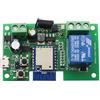 OutFyt Interruttore motore di accesso alla porta elettrica Tuya Smart Garage Gate, USB 5V DC 12V 24V 32V, modulo relè a impulsi a 1 canale, telecomando RF433 Apricancello Automatico Scorrevole (Size : 7-32V