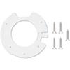 Mingzhuc Supporto compatibile con UniFi AP AC Pro, U7 Pro, U6 Pro, U6 LR | Piastra di montaggio di ricambio per UniFi AP AC Pro, U7 Pro, U6 Pro, U6 LR & AC HD, con viti per parete/soffitto