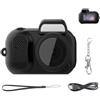 JoyousMall Telecamera Sportiva Leggera 56g per Esterni e Interni | Schermo integrato per anteprima immediata, design per ultra compatto, per risoluzione full HD 1080p, ideale viaggi