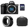 Nikon Kit fotografico personalizzato creato utilizzando NIKON Z50 II NU + Sac + Carte SD 8 Go + Adapt