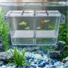 FAINCA 3 Griglie Scatola Allevamento Pesci 205x95x99mm Acrilica Acquario | Incubatrice Pesci Vasca Isolamento per Betta Gamberetti Guppy Platy Riproduzione Cova Accessorio Acquario