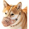 Generic Museruola Per Cani Di Piccola Taglia Parabocca Cestello Traspirante | Copribocca Protettivo Toelettatura, Addestramento, Masticazione, Ricerca Cibo, , Cuccioli, Gatti, Pet, Muso, Viso