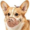 Generic Museruola Per Cani Piccoli Parabocca Cestello Traspirante Antiabbaio | Copribocca Protettivo Toelettatura, Addestramento, Masticazione, Ricerca Cibo, , Cuccioli, Gatti, Pet, Muso, Viso