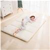 WYJHNL Materasso Tatami Spesso Morbido Materasso Pieghevole Studenti Materasso Imbottito Interamente In Cotone Per Materasso per Ospiti, Tappetino la Casa, Materasso Letto, Materasso,Beige,160x200cm