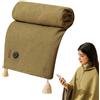 Generic Poncho Scialle Elettrico Riscaldato Avvolgente Portatile Sicuro | Lavabile Per Casa, Ufficio, Viaggio, Campeggio, Divano, Auto, Aereo, , Spiaggia, Lettura, , TV, Gaming, Dormitorio, Camper,