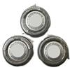 Generico Testine rasoio,compatibile con Philips, HQ8 HQ8505 HQ7340 3pz | set da 3, testine lama, acciaio inox, per HQ7350 HQ7363 HQ7800, verificare il modello