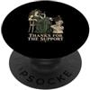 Feminist Humor Medusa Thanks for the Support Sarcastic Greek Mythology PopSockets PopGrip Adesivo