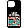Hawaiian Christmas Surf Co Custodia per iPhone 16 Pro Max Mele Kalikimaka Surf Babbo Natale hawaiano