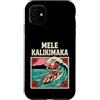 Hawaiian Christmas Surf Co Custodia per iPhone 11 Mele Kalikimaka Surf Babbo Natale hawaiano