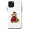 Garden of Eden Snake Adam and Eve Christ Custodia per iPhone 11 Pro Giardino dell'Eden Snake Mangia Apple Adamo ed Eva Cappello di Natale