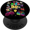 Bahaa's Tee Back To 90's Tees Vintage Retro 90's Outfit Graphic Design PopSockets PopGrip Adesivo