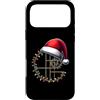 Fibonacci Golden Ratio Sacred Geometry X Custodia per iPhone 17 Pro Max Fibonacci Golden Ratio Sacra Geometria Natale Cappello Natale