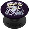 Thrift Daydreams Funny Frog One More Thrift Run Cottagecore Thrifting PopSockets PopGrip Adesivo