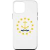 RHODE ISLAND STATE FLAG THE OCEAN STATE Custodia per iPhone 12 mini BANDIERA DELL'ISOLA DI RODI LO STATO OCEANO SPERANZA NEWPORT FORNITURA