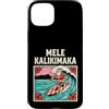 Hawaiian Christmas Surf Co Custodia per iPhone 15 Plus Mele Kalikimaka Surf Babbo Natale hawaiano