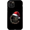 Fibonacci Golden Ratio Sacred Geometry X Custodia per iPhone 11 Pro Fibonacci Golden Ratio Sacra Geometria Natale Cappello Natale