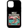 Hawaiian Christmas Surf Co Custodia per iPhone 12/12 Pro Mele Kalikimaka Surf Babbo Natale hawaiano
